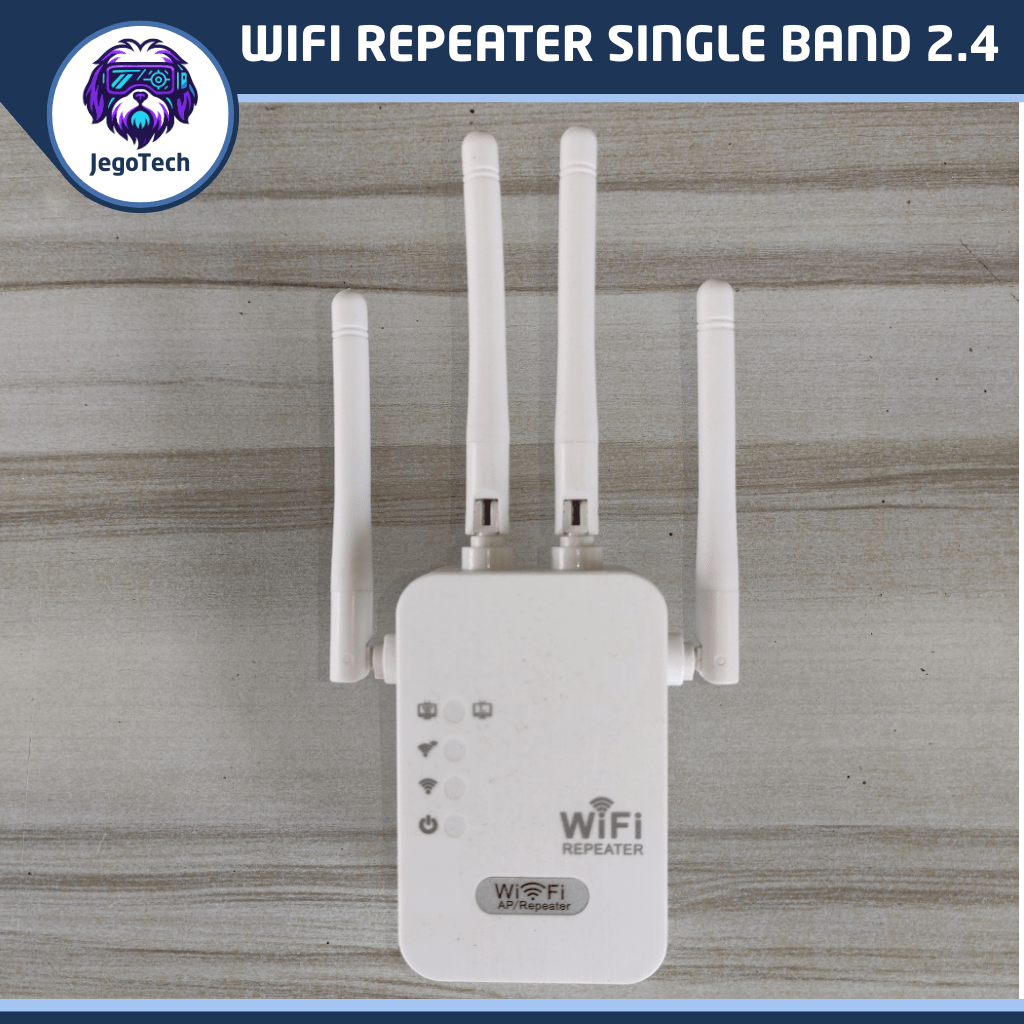 Single-band 2.4GHz Wifi Repeater by JegoTech