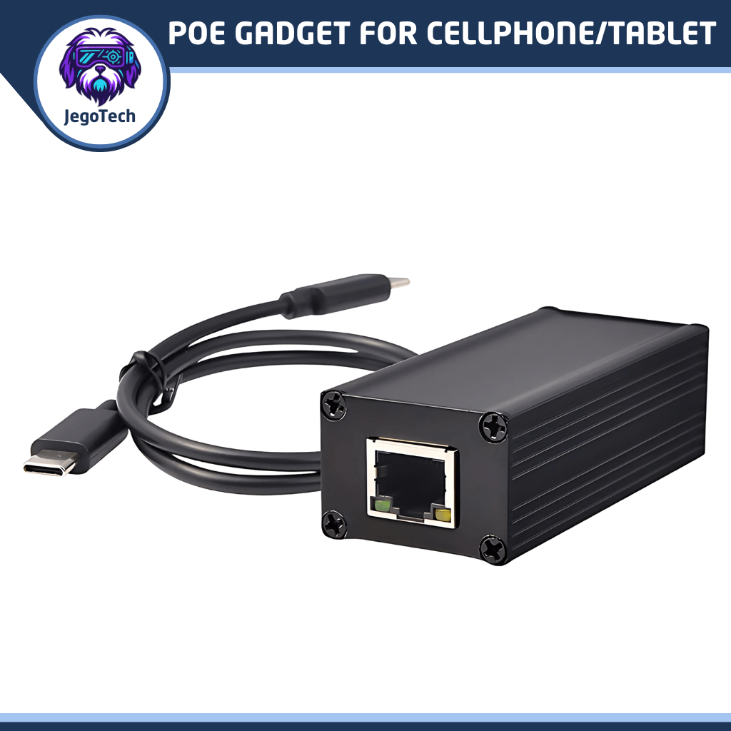 JegoTech Standard PoE Type-C Converter - 01
