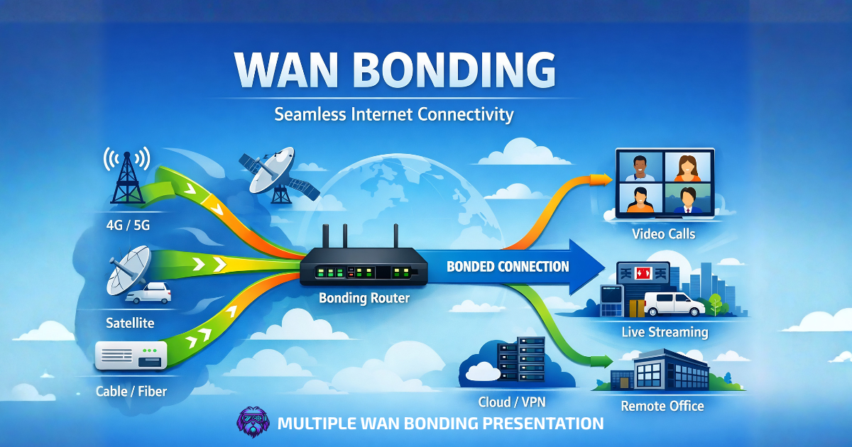 WAN Bonding: Combine Multiple Internet Connections