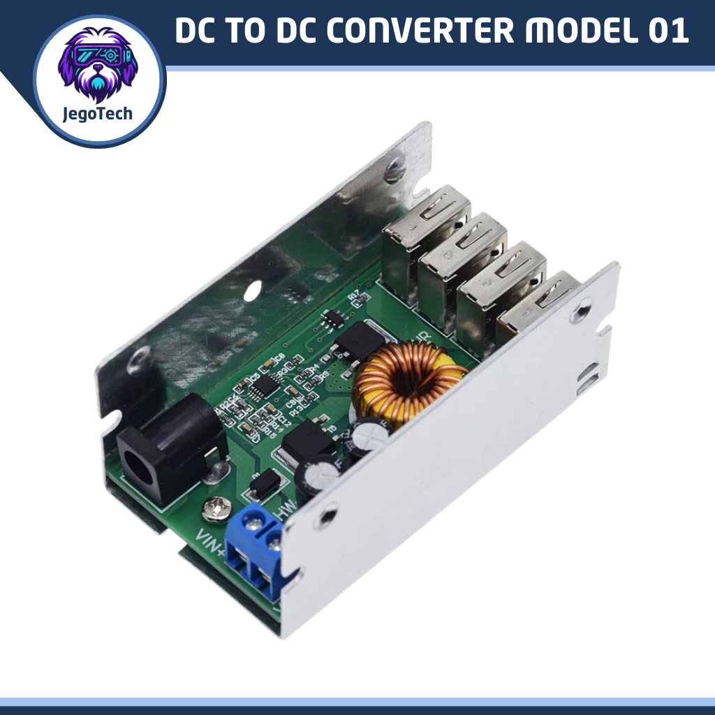 12V DC to 5V DC Converter For Your DC Devices