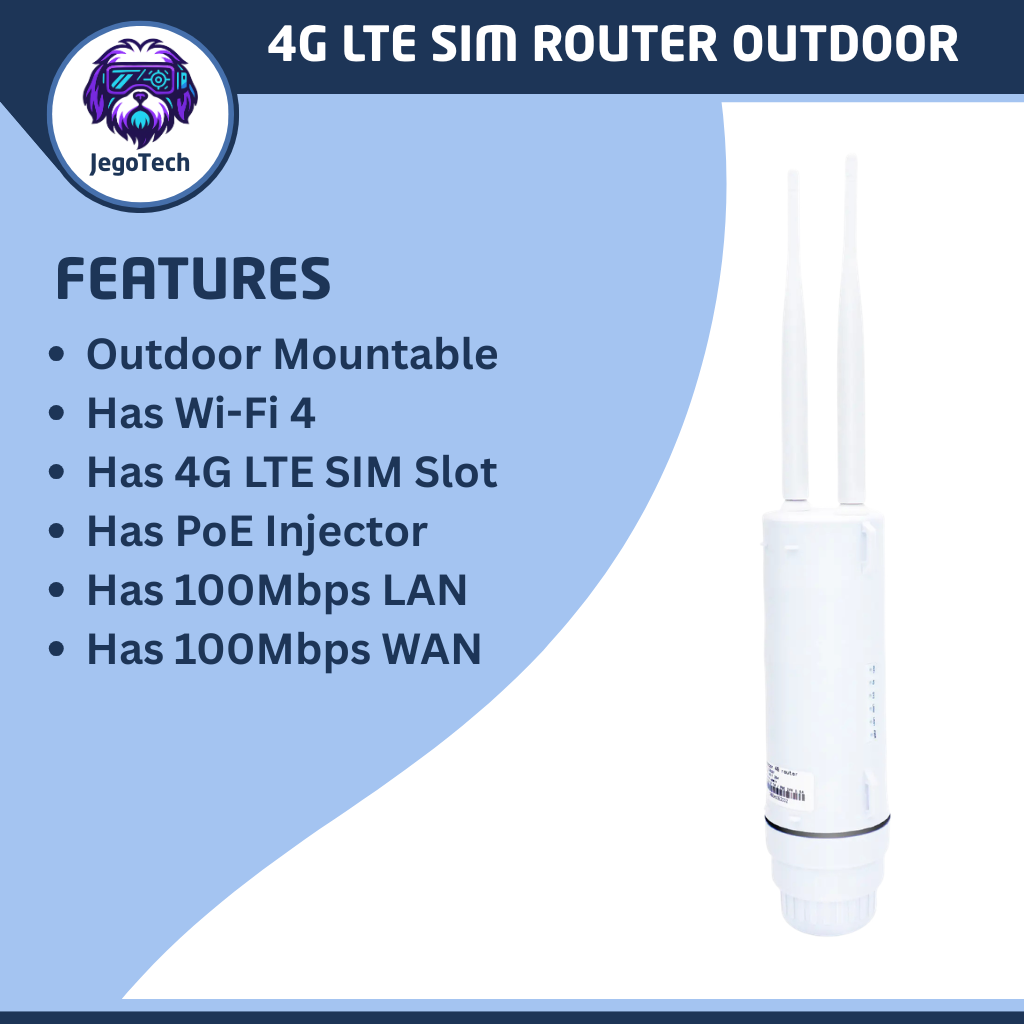 It's a KuwFi CPF909 Outdoor 4G LTE Router SIM-based Openline