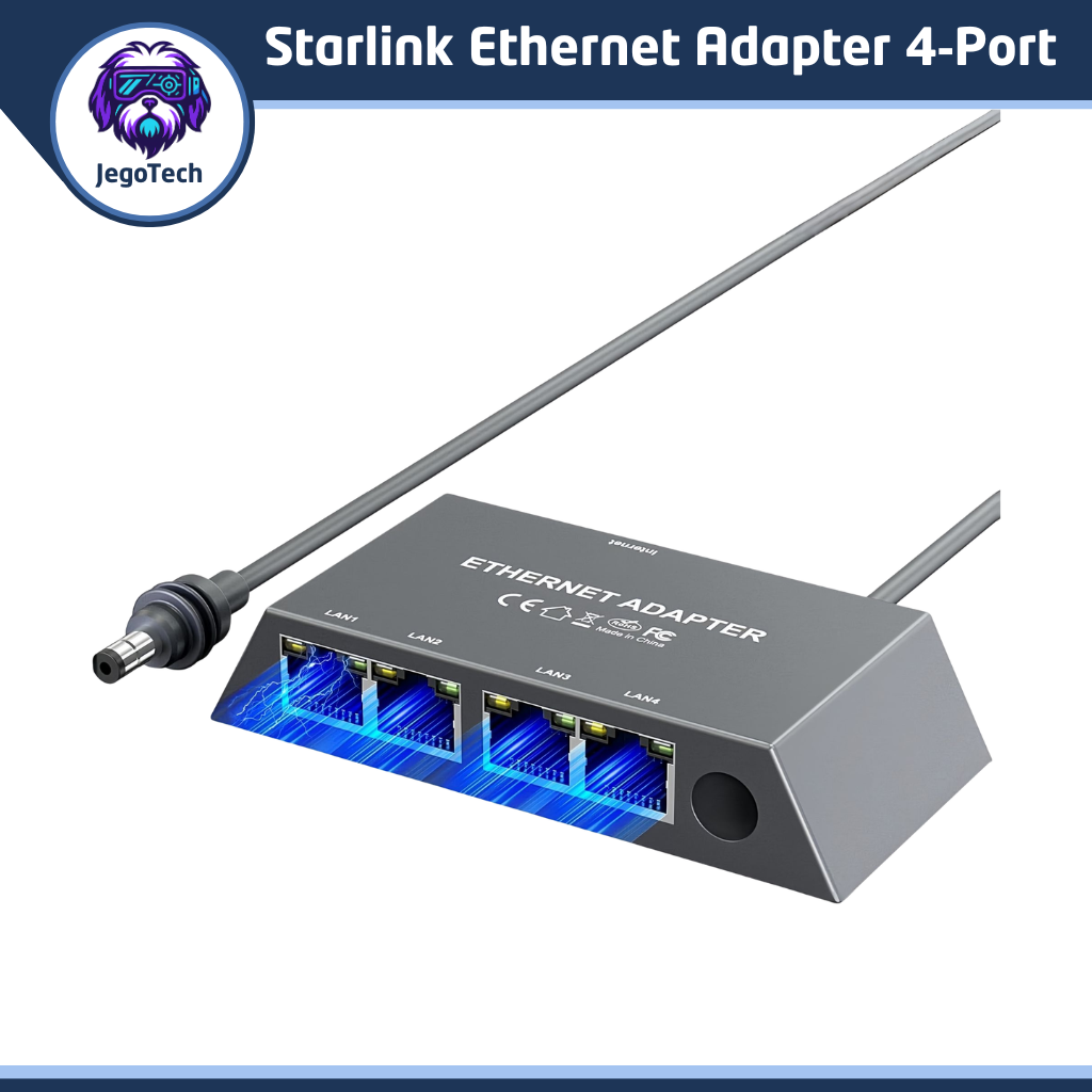Starlink Ethernet Adapter 4‑Port For Gen3 and Mini Which You Can Buy In The Philippines
