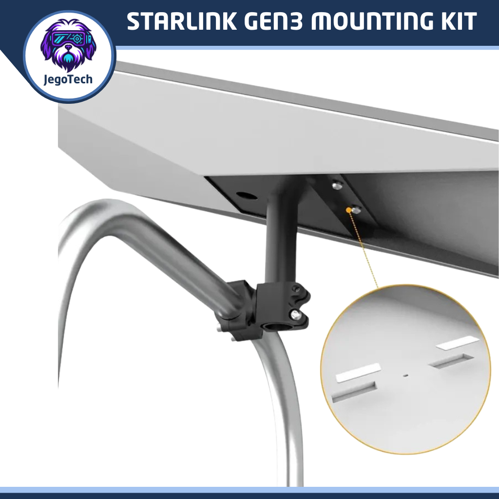 Starlink Gen3 Pipe Adapter Mounting Kit