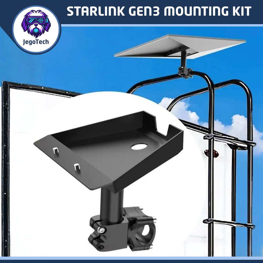Starlink Gen3 Mounting Kit with Pipe Adapter for RV - Image 3