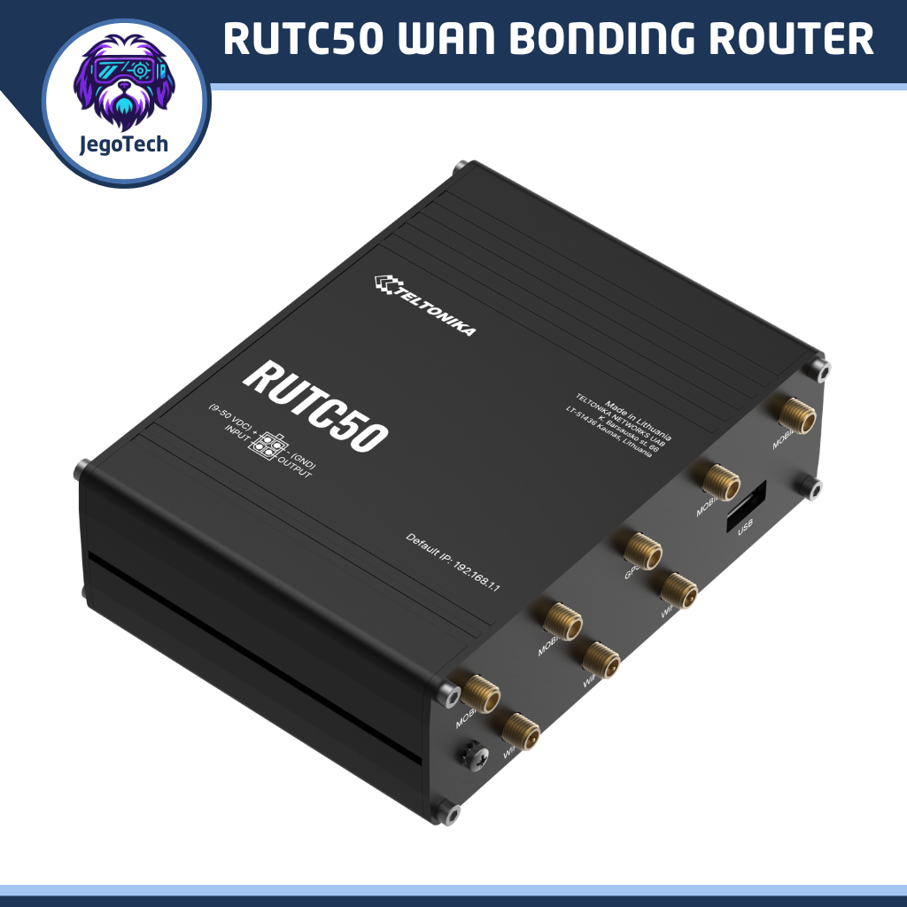 WAN Bonding Router - Teltonika RUTC50 With Bondix By SIMA