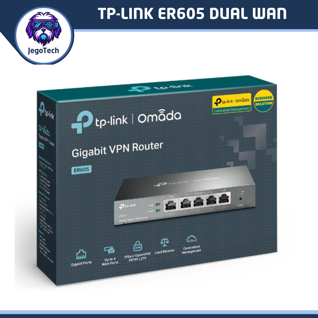 Retail Box Photo Of The TP-Link ER605
